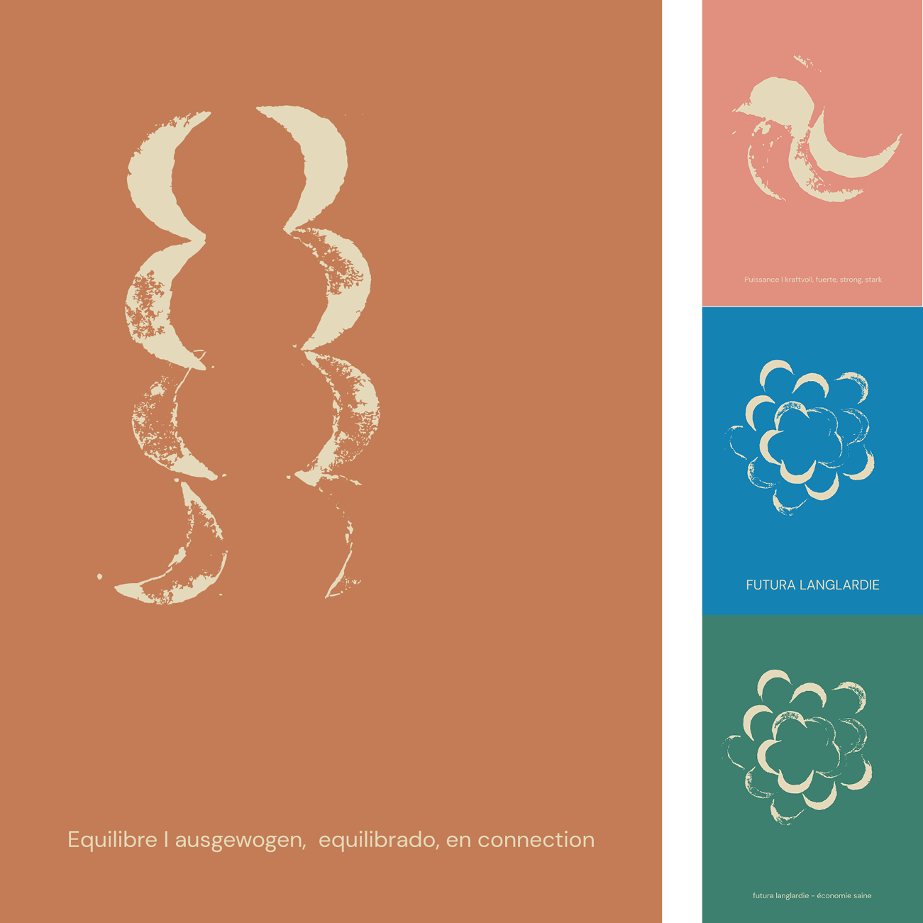 Grafik: Postkartenserie